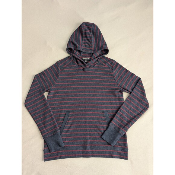 Toad & Co Cozy Organic Cotton Blend Waffle Foothill Long Slv Hoodie Sweater S - Picture 1 of 7
